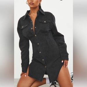 Women’s Long Sleeve Denim Dress